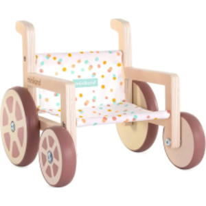 Wooden Wheelchair Doll Accessory