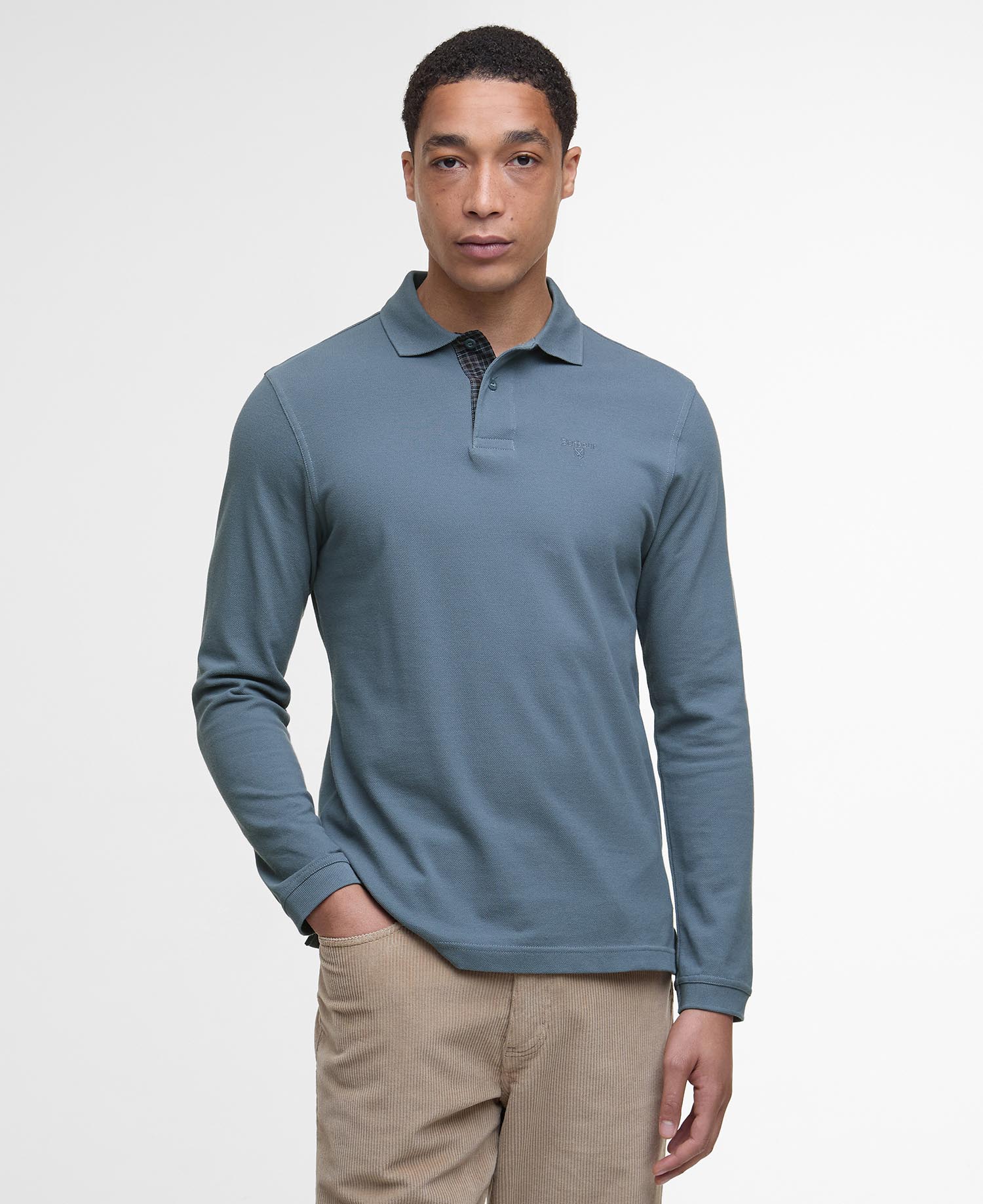 Polo Essential a maniche lunghe image number 0