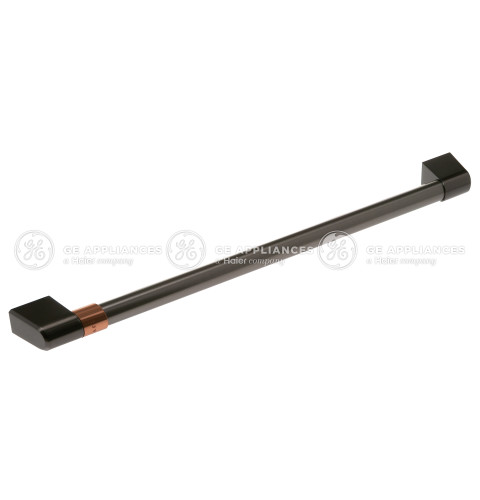 BLACK STAINLESS STEEL DOOR HANDLE W/ Café™ BAND