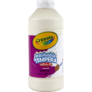 Artista II&reg; Washable Liquid Tempera Paint, White, 16 oz.