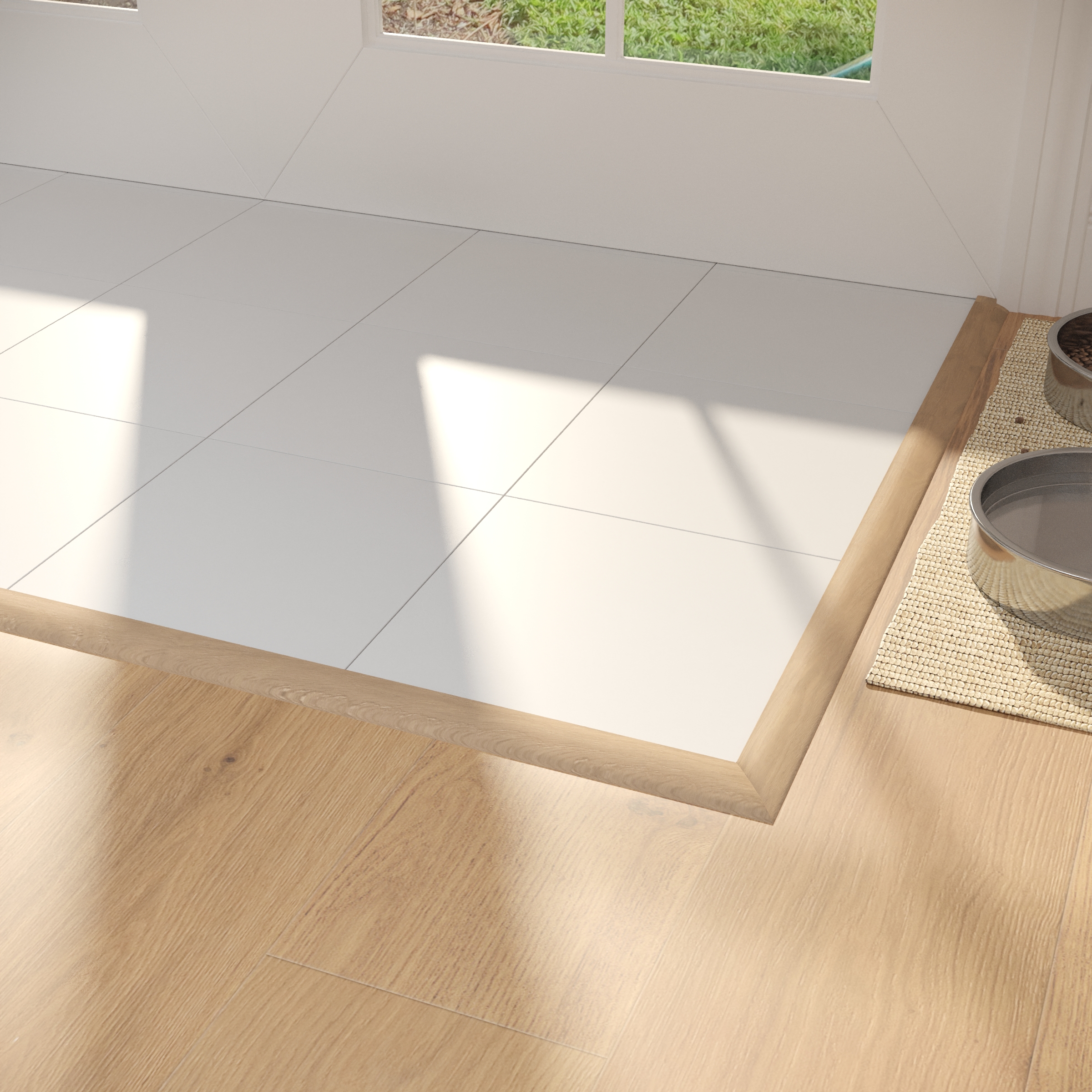 Vintage Vine Cali Hardwoods Reducer Flush view 2