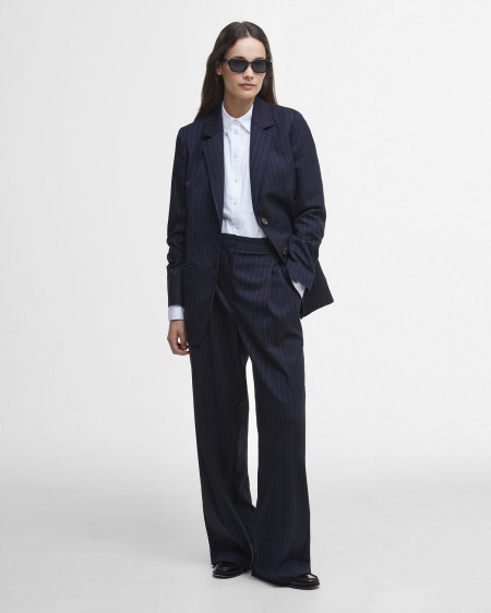 Hose Carrie Pinstripe Wide-Leg