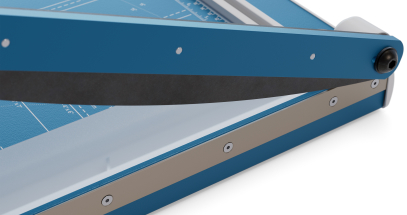 The machine ground blade hones itself as you cut for long-lasting sharpness.