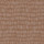 Woven textile shows repeating short vertical beige stitches forming horizontal ridged bands across a light brown background, resembling upholstery or carpet texture in close-up.