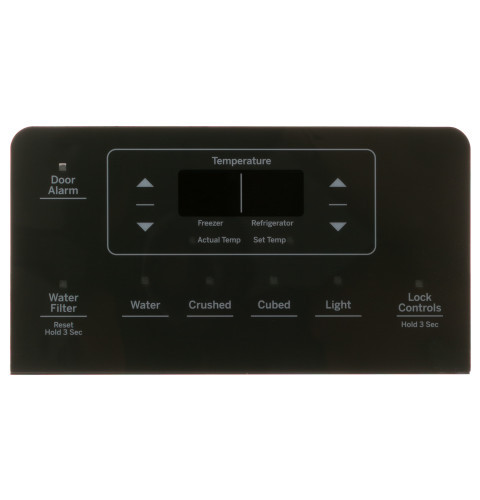 USER INTERFACE AND BOARD - BLACK STAINLESS STEEL