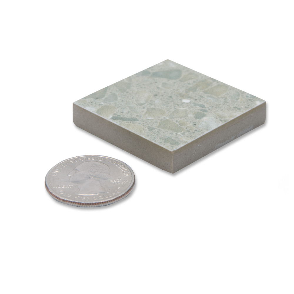 Riviera Taco Verde 1-5/8 in. x 1-5/8 in. Porcelain Floor and Wall Tile