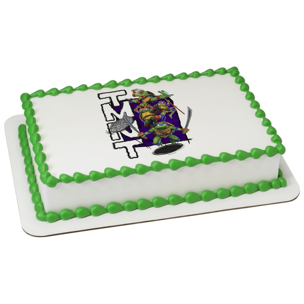 Image Cake TMNT Mutant Mayhem Surface Time!