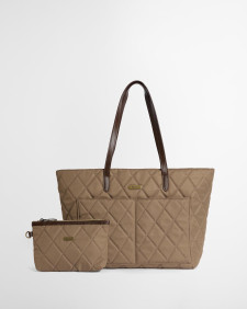 Quilted Tote Bag 