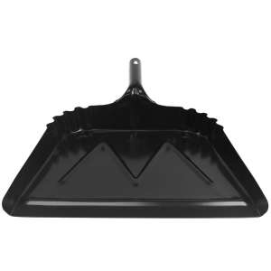 Impact, Black, 16", Dust Pan