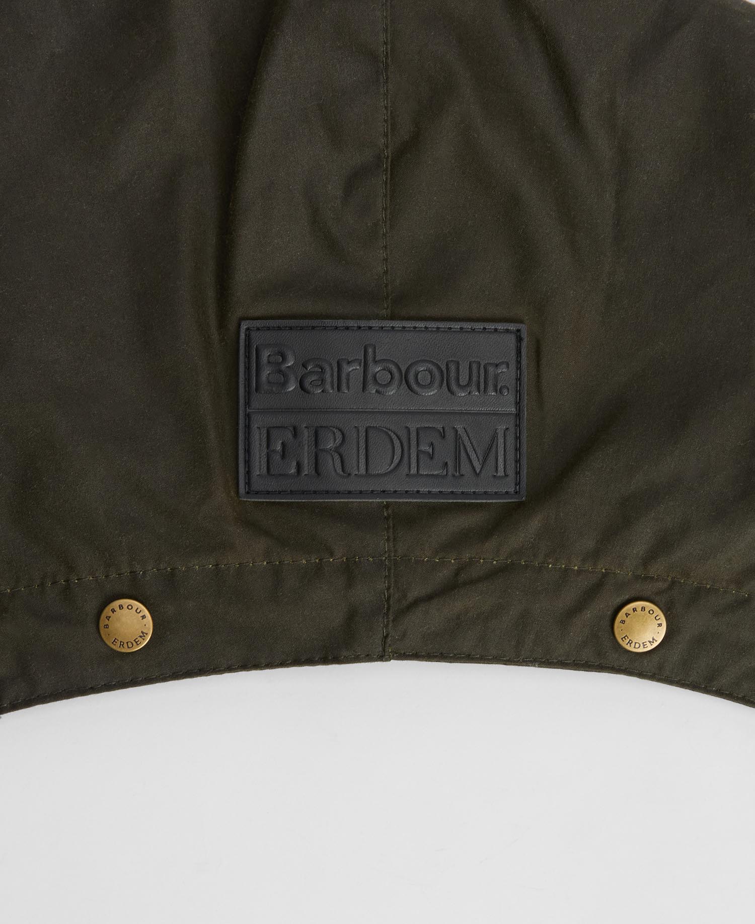 Barbour x ERDEM Datura Waxed Hood image number 4