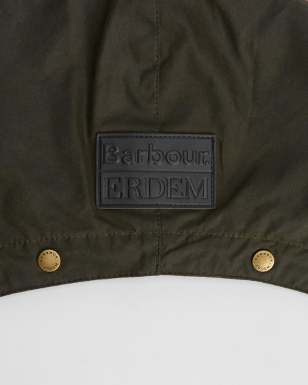 Barbour x ERDEM Datura Waxed Hood