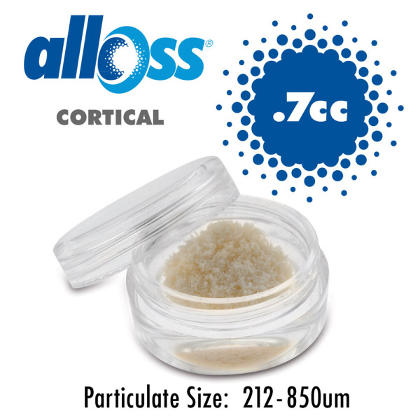 alloOss® Cortical Particulate 212-850um (.7cc)