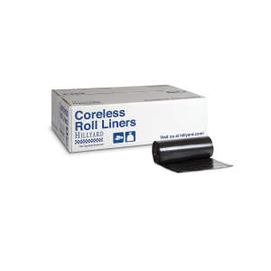 Inteplast, Payload™ LLDPE Liner, 33 gal Capacity, 33 in Wide, 40 in High, 1.5 Mils Thick, Black