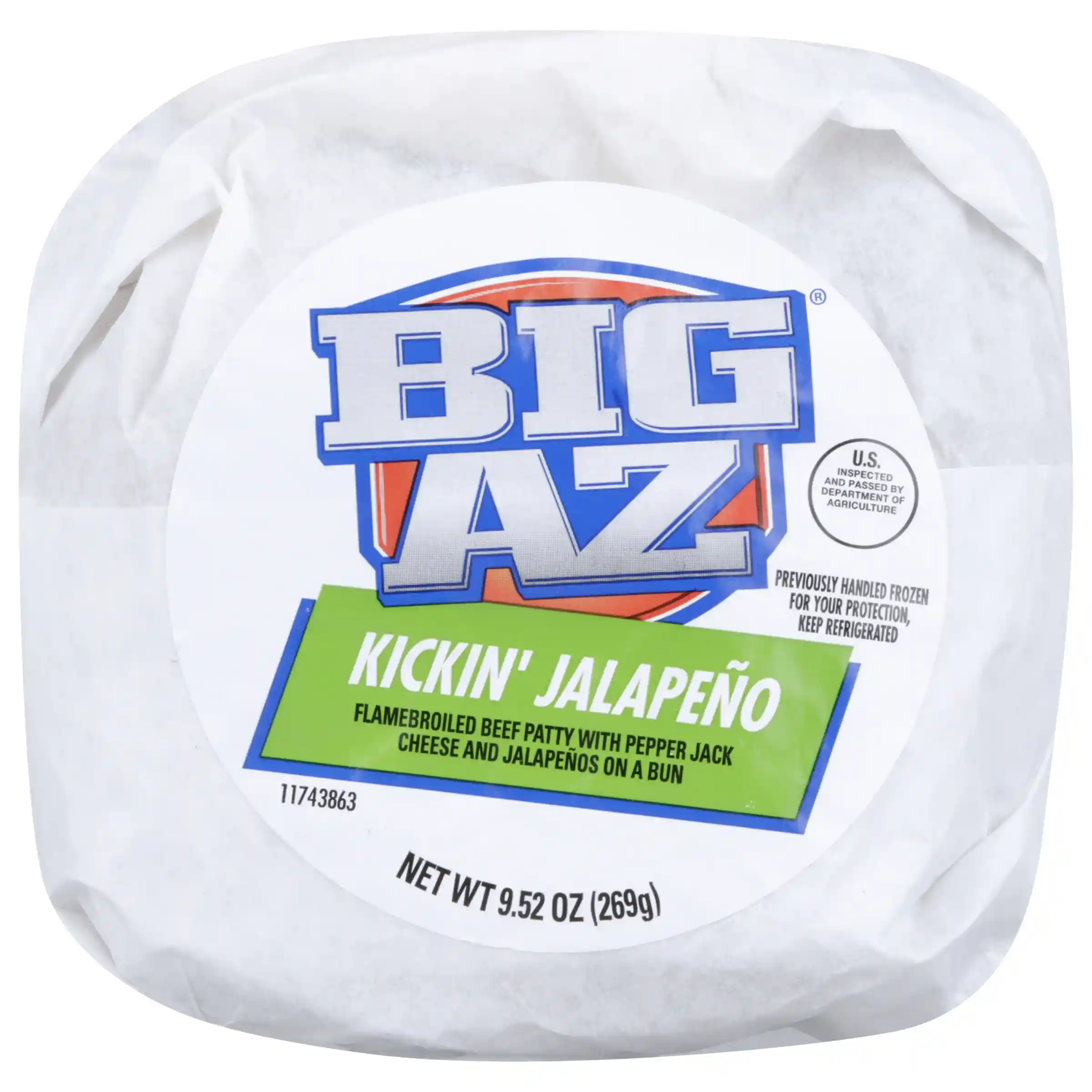 Big AZ® Jalapeno Charbroil Beef Cheeseburger_image_3