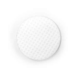 MotorScrubber, White, 7.5", Round Floor Pad