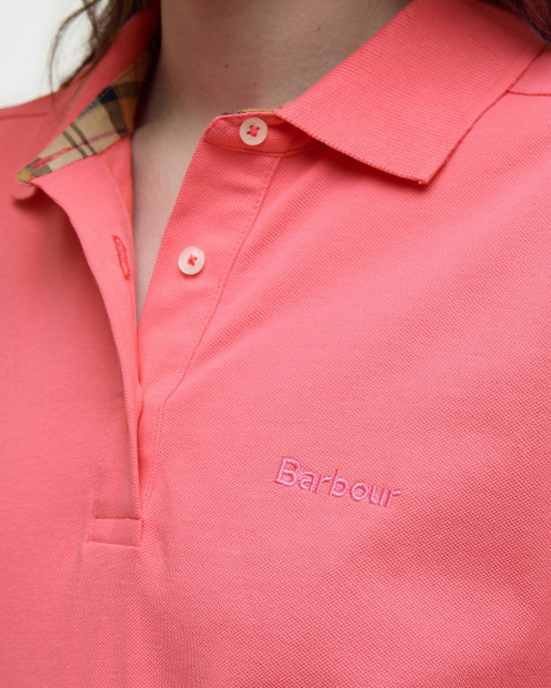 Bowford Polo Shirt Pink Punch