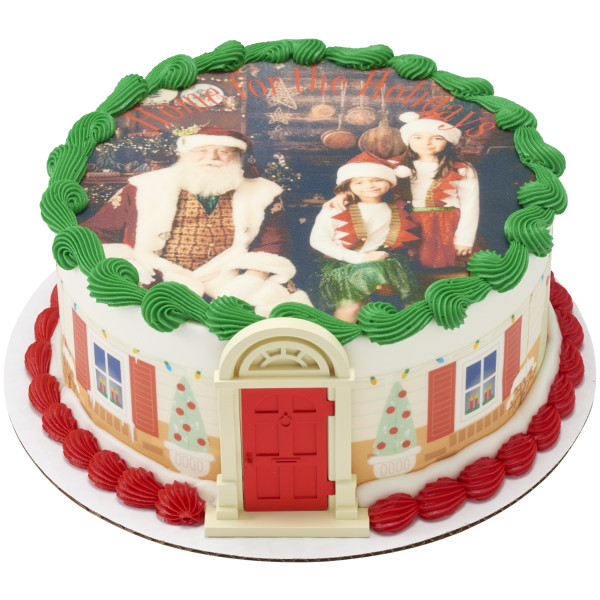 Home for the Holidays PhotoCake® Edible Image® Strips