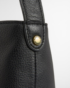 Cedar Leather Bucket Bag 