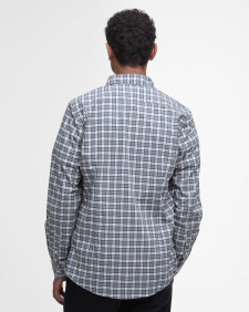 Lomond Tailored Long-Sleeved Shirt Bleached Pine Tartan