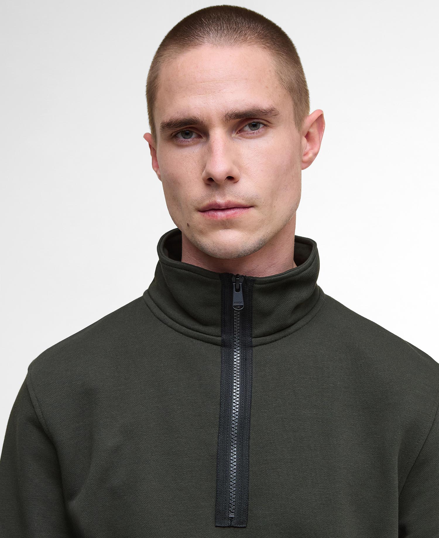Outline Half-Zip Sweatshirt image number 4