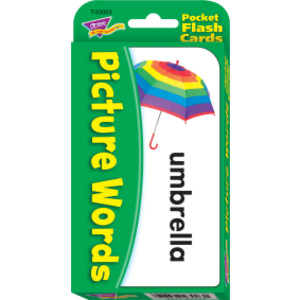 Picture Words Pocket Flash Cards