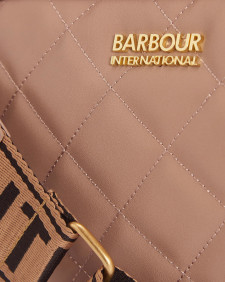 Sloane Quilted Crossbody Bag Camel