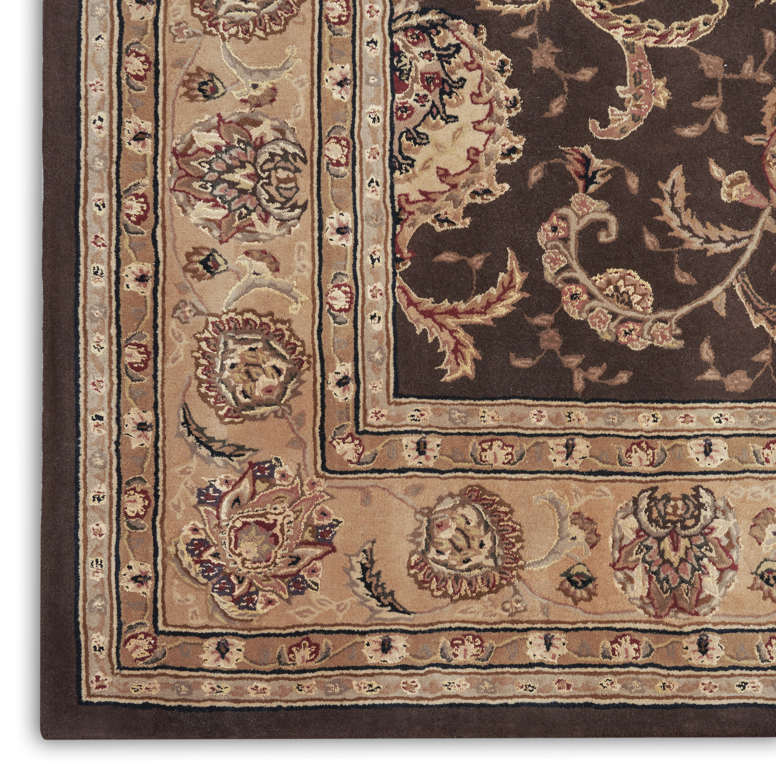 Nourison Nourison 2000 7'9" x 9'9" Brown Traditional Indoor Rug
