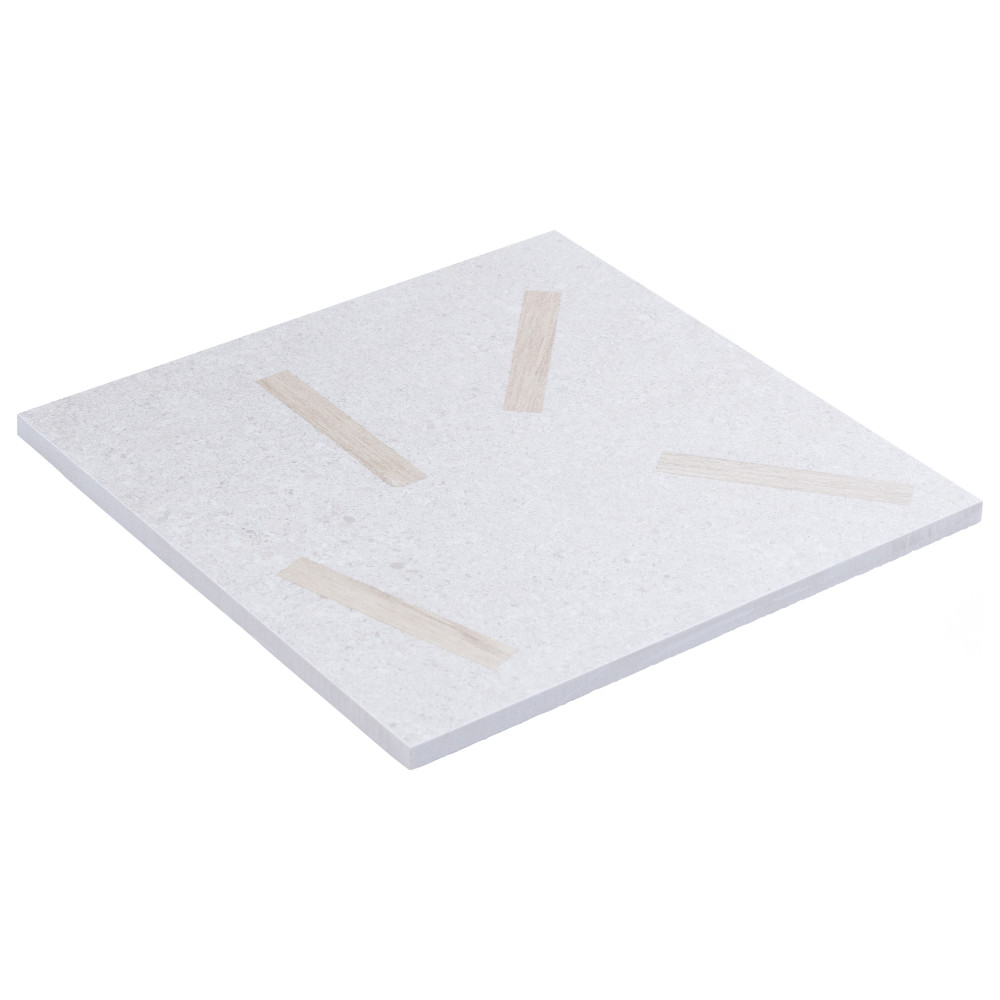 Komi Maolan Gris 7-7/8 in. x 7-7/8 in. Porcelain Floor and Wall Tile