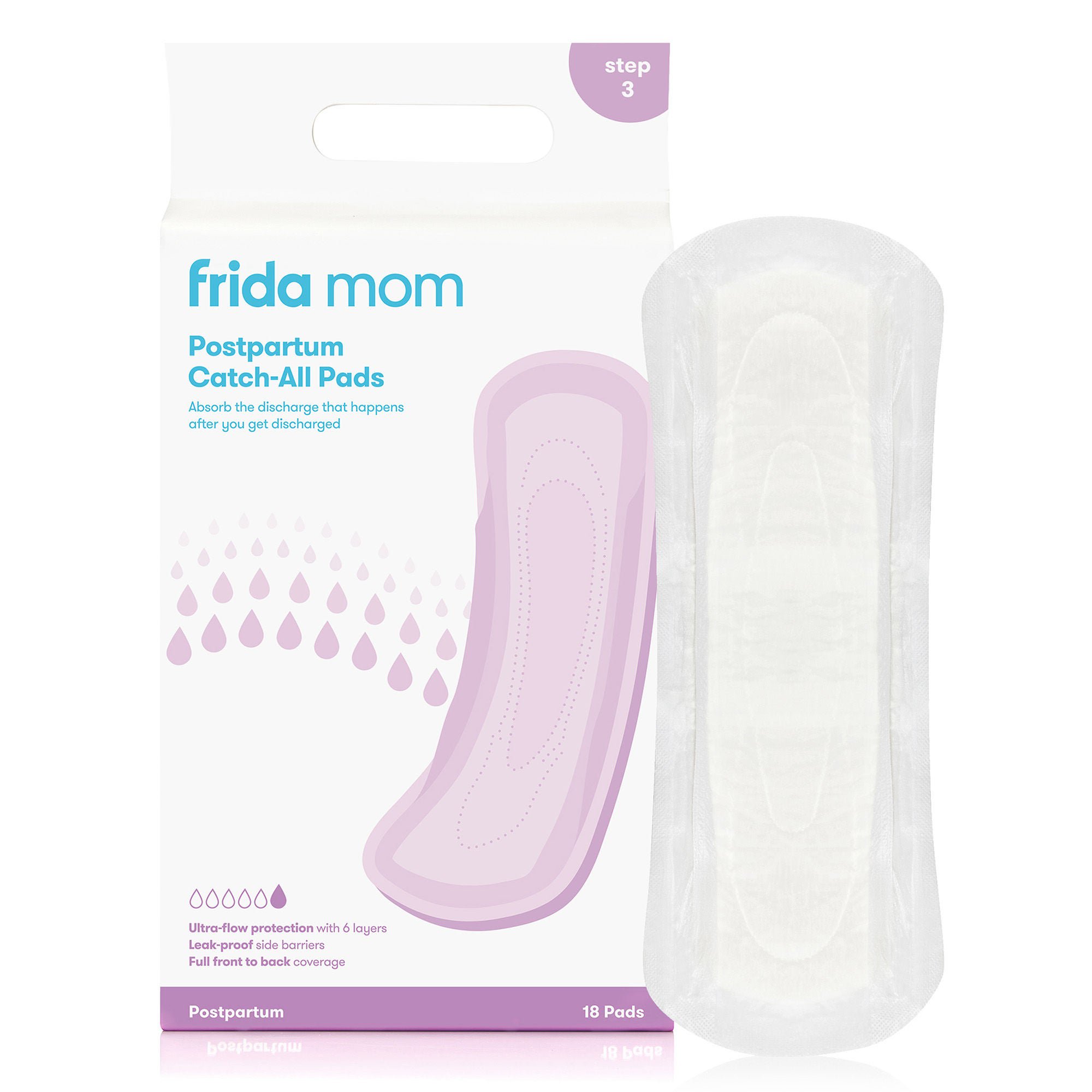Feminine Pad frida mom Postpartum Heavy Absorbency