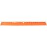 Carlisle, Flo-Pac, 36in, Flagged Sweep, Polypropylene Bristles, Orange