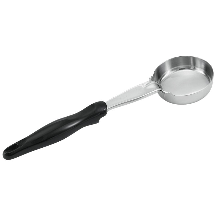 8-ounce one-piece heavy-duty solid round bowl Spoodle® utensil with black nylon handle