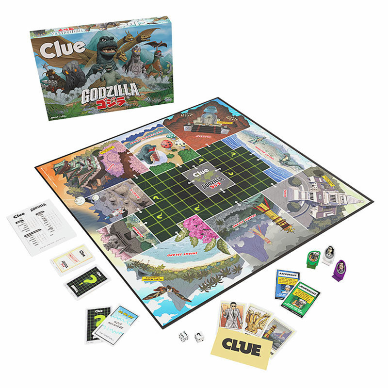CLUE® Godzilla Board Game