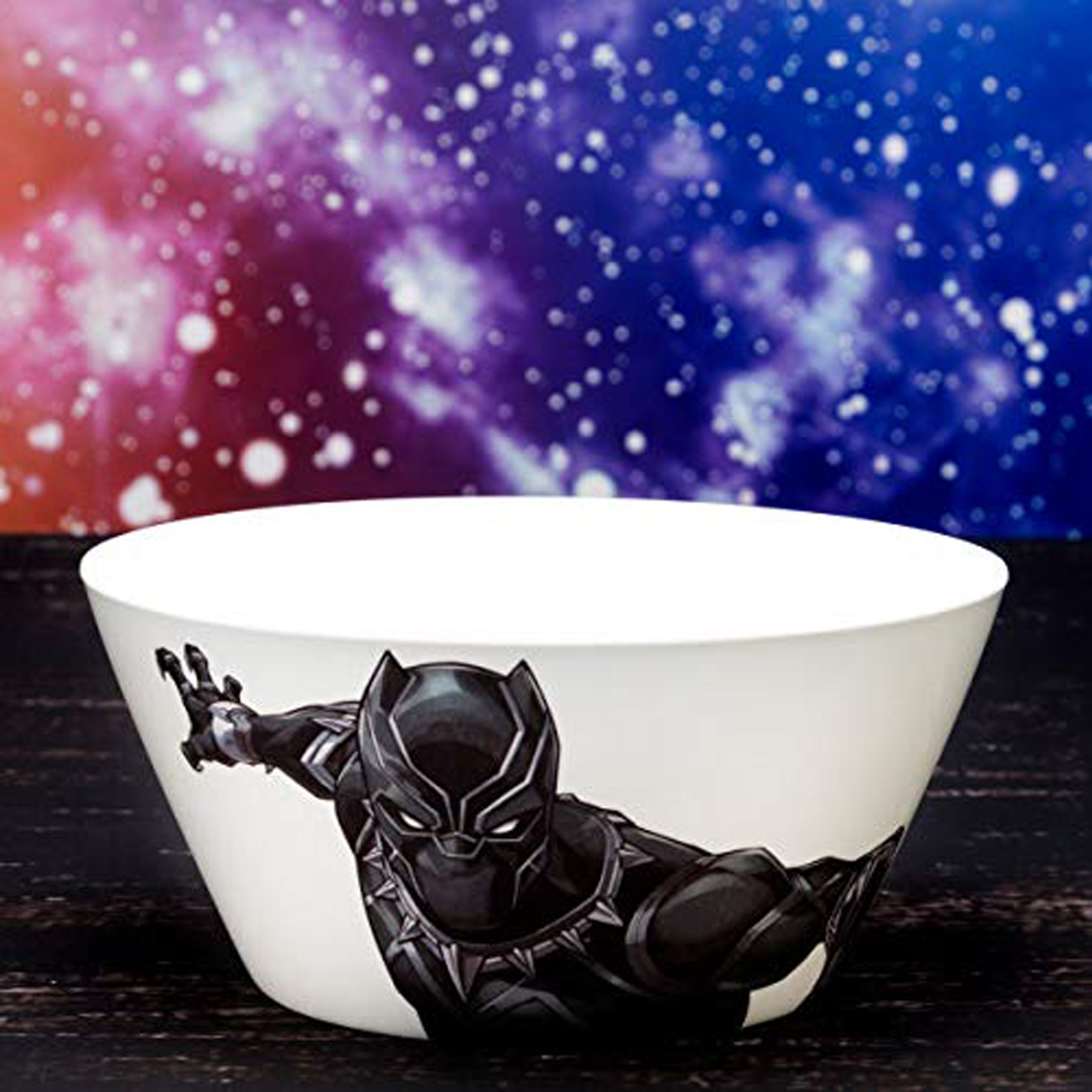 Marvel Comics Dinnerware Set, Black Panther & The Avengers, 2-piece set