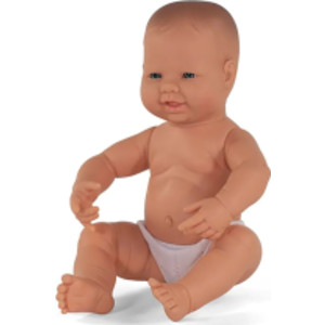 Anatomically Correct Newborn Doll, 15-3/4", Caucasian Boy