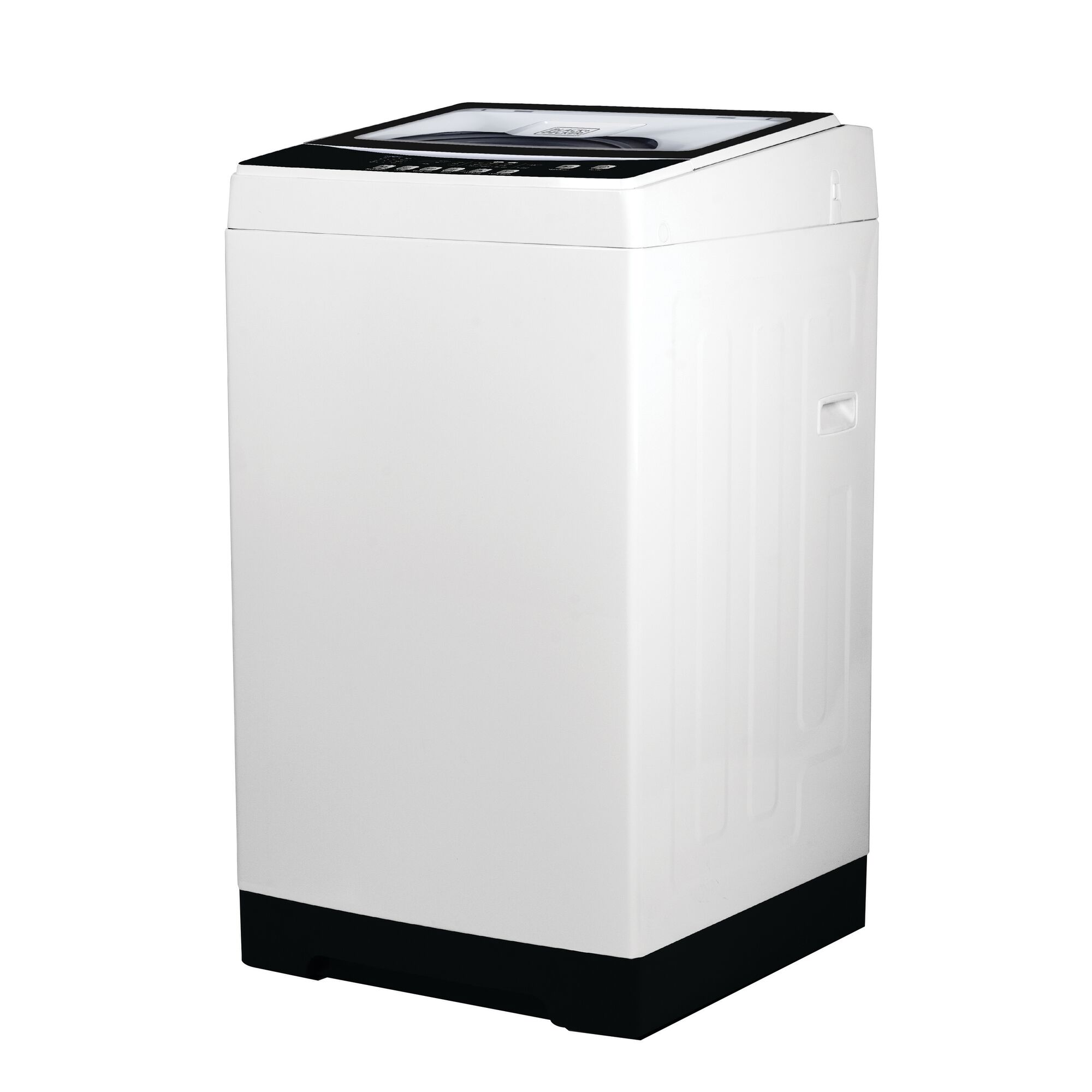 Profile of the BLACK+DECKER 1.6 cu ft portable washer