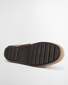 Courage Driving Shoes Taupe Suede