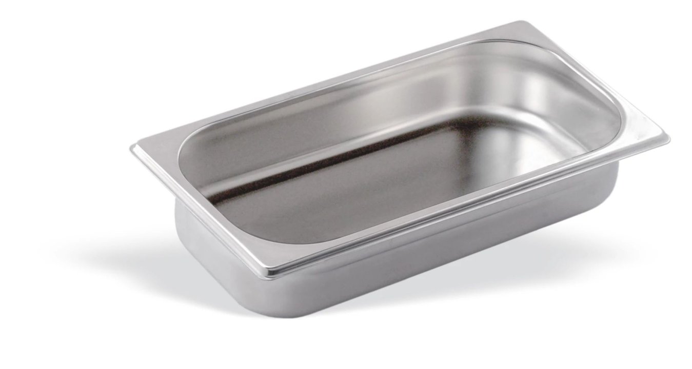 GN PRO 1/3 40 mm deep stainless steel