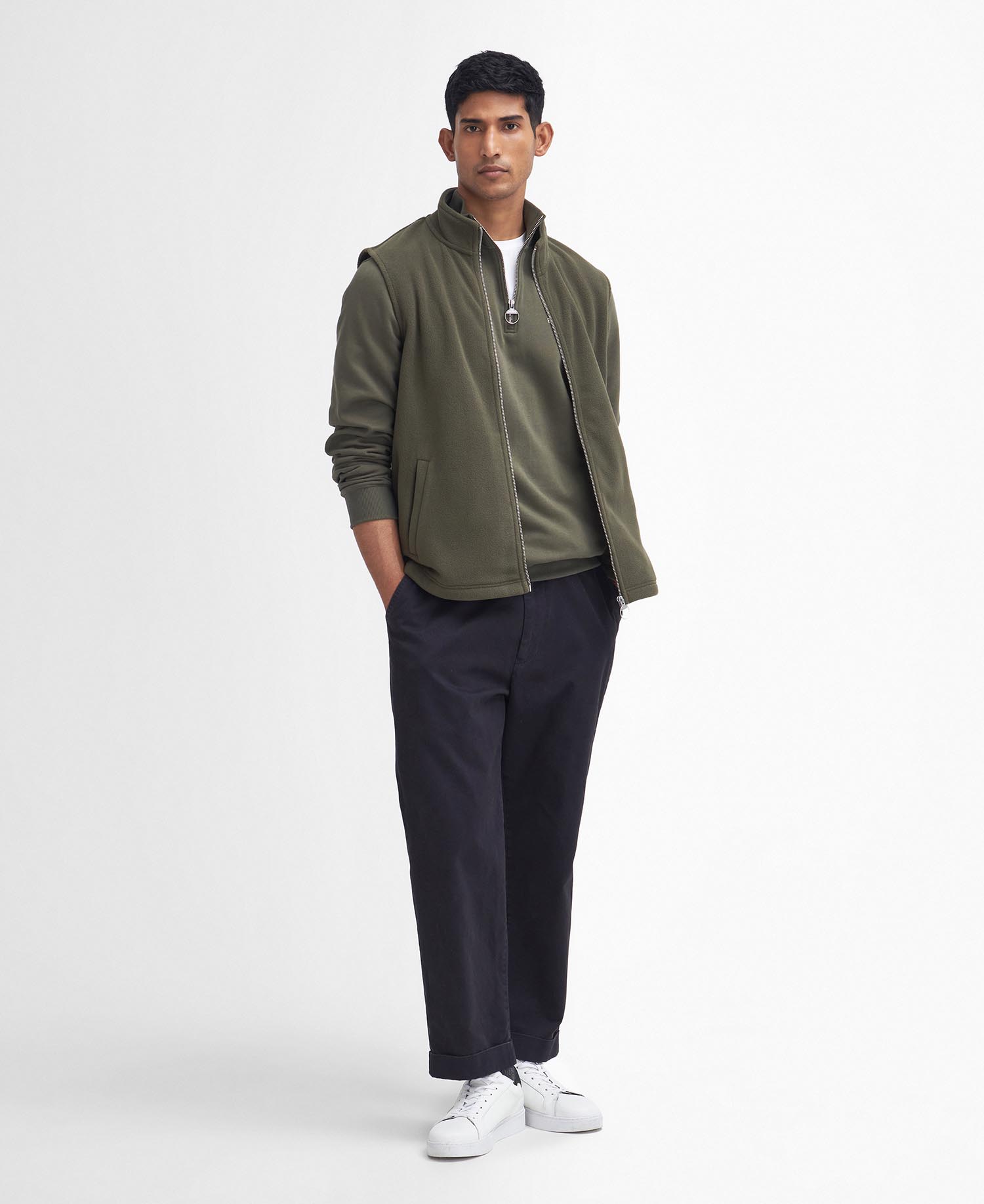 Essentials Fleece Gilet image number 1