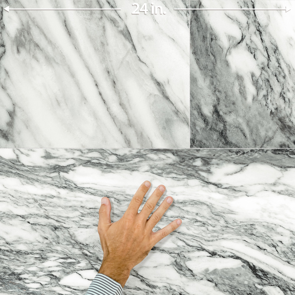 Touche Zebre 11-3/4 in. x 23-1/2 in. Porcelain Floor and Wall Tile