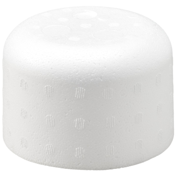 Round Edge Styrofoam 6" x 4" Cake Form
