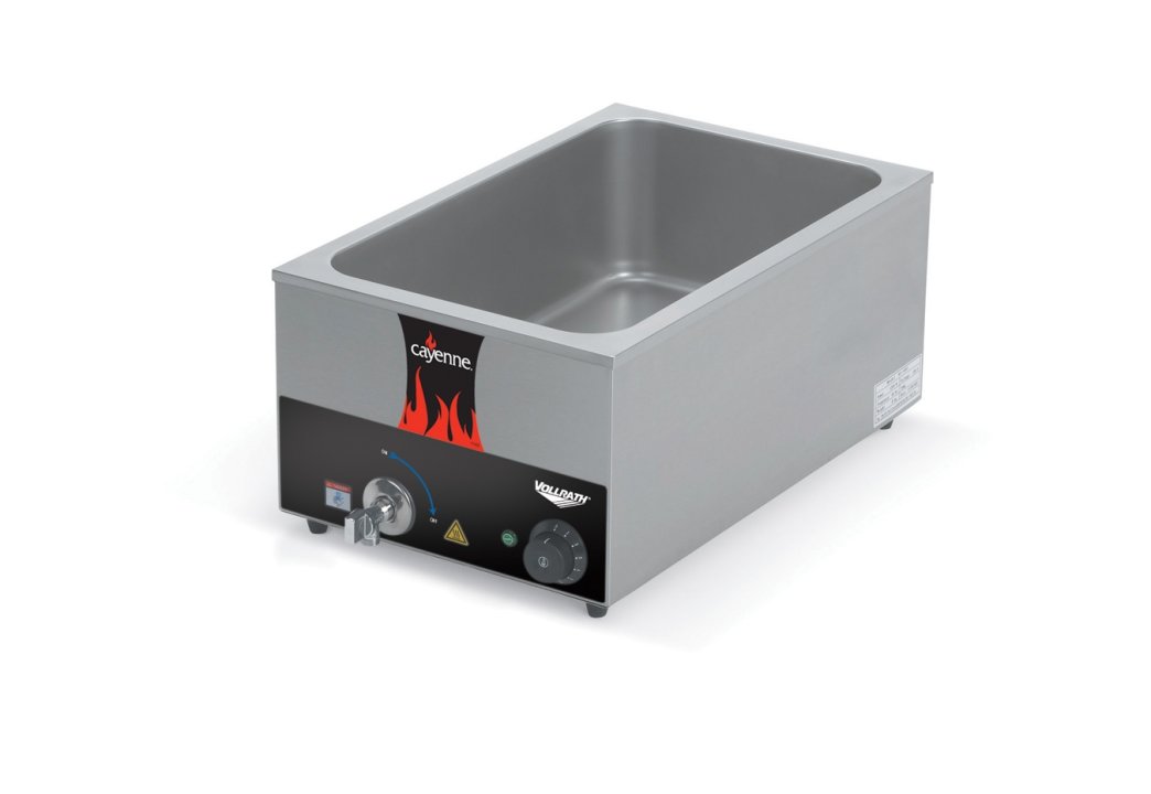 Cayenne® Warmer with Drain Vollrath Foodservice