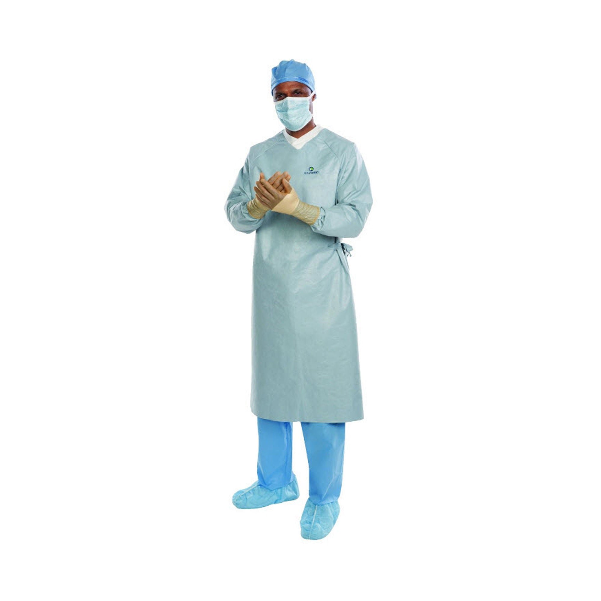Aero Chrome Surgical Gown with Towel, 2X-Large / X-Long