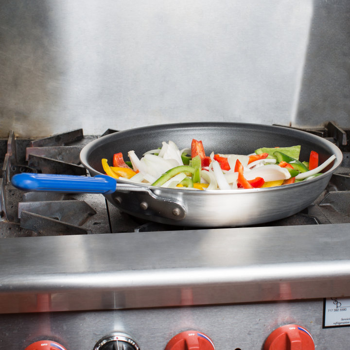 14-inch Wear-Ever® fry pan with SteelCoat x3™ nonstick coating and Cool Handle® silicone handle