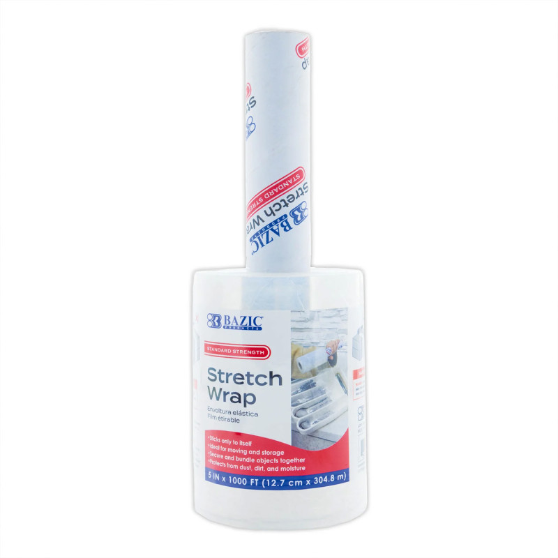 Stretch Wrap Film, 5" x 1000'