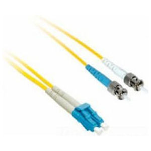 Quiktron® Value Series™ Fiber Jumper Cable LC to ST, Singlemode, 3M