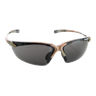Crossfire Safety Glasses, Sniper, Black/Camo Frame With Smoke Lens