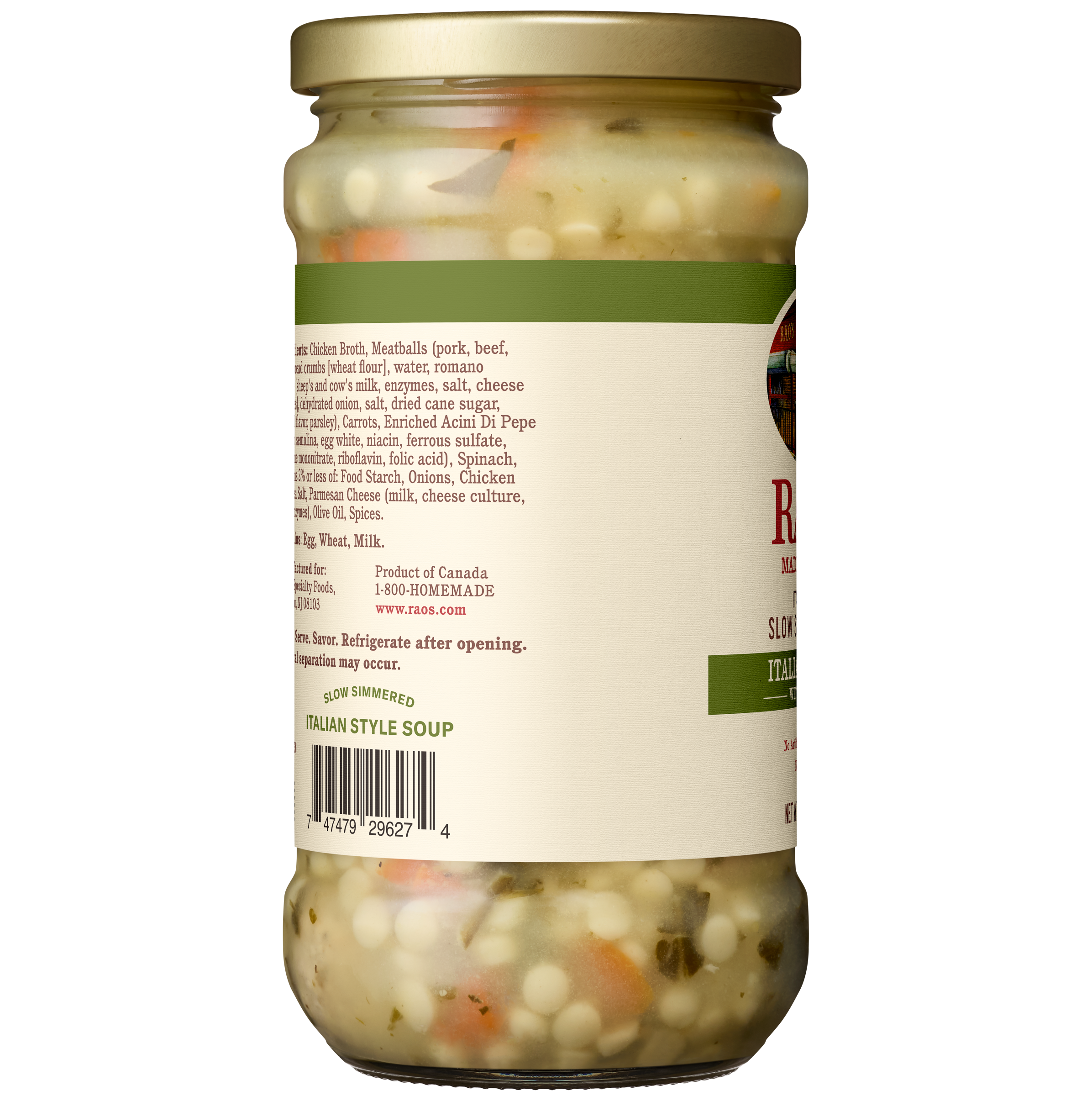 Italian Wedding Soup, 15.25 oz - Left Image