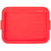 Traex® Color-Mate™ recessed food storage box lid in red