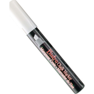Bistro Chalk Marker, Chisel Tip, White, 1 Count