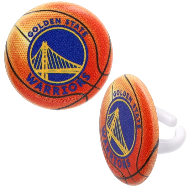 NBA Team Basketball Cupcake Rings